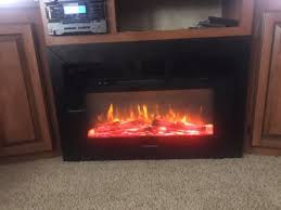 Furrion Electric Rv Fireplace With Logs