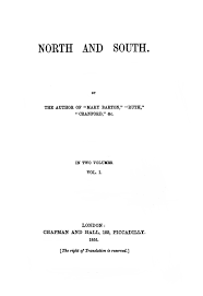 north and south gaskell novel 