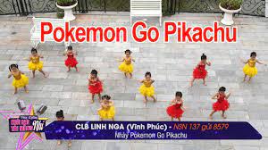 NSN 137. Clb Linh Nga - Nhảy Pokemon Go Pikachu | Tìm kiếm Ngôi Sao Tài  Năng Nhí 2020 - YouTube