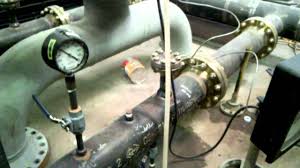 Hydrotest For Pipe Skid Metering Size 6 8 Inch Using Barton Chart Recorder