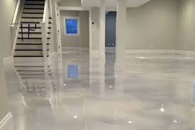 residential epoxy flooring satin