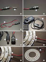 Step-by-step of construction of the LED ring light, part 2. A,... |  Download Scientific Diagram