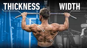 how to train back width vs thickness
