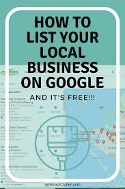 business listed on google