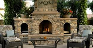 outdoor fireplace ideas and kits diy