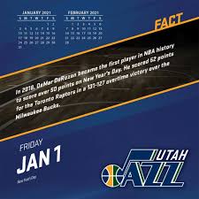 Having gone through three logo updates, they eventually returned to the original logo, with a couple of modifications. Nba Utah Jazz Desk Calendar Calendars Com