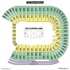 tcf bank stadium seating chart