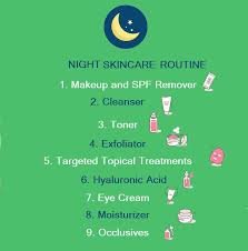 night skin care a routine for every