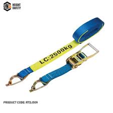 Check to make sure the strap is flat and securely placed around the cargo so it doesn't shift during transport. Ratchets Ratchet Tie Down 50mmx9m 2 5t Captive J Hook Linq Height Safety