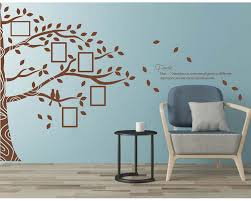 Family Branches With Photo Frames Decal