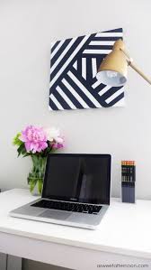 Diy Modern Black And White Abstract Art