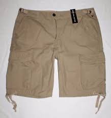 Details About Guess Men Glen Solid Cargo Shorts Size 36 New With Tags