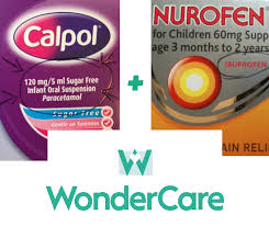 can i give calpol and nurofen together
