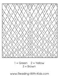 Combine math facts with coloring in this free printable color by number math worksheet. Color By Number Coloring Pages Coloring Home