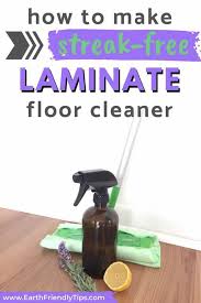 Whip up this miracle laminate floor cleaner and use in a spray bottle with a flat head microfiber mop to get rid of those streaks for good. How To Make Diy Laminate Floor Cleaner Earth Friendly Tips