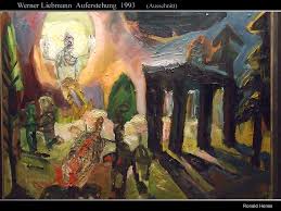 Kunst Werner Liebmann Auferstehung | Herbstgedicht - werner-liebmann-auferstehung-1993-2009_10160151r