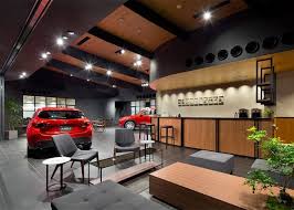 car showroom interior design