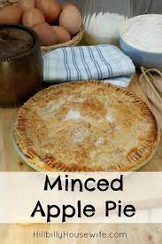 apple mince pie recipe hillbilly