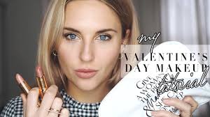 valentine s day makeup tutorial with