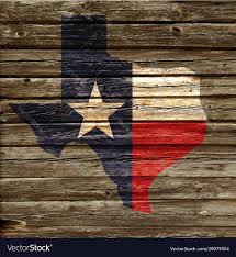 texas tx state flag map on rustic old