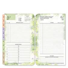 Franklin Covey Blooms Ring Bound Daily Planner One Page Per