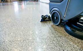 commercial industrial floor cleaning