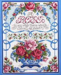 A Rose By Any Other Name Cross Stitch Chart