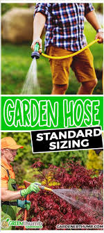 standard garden hose size