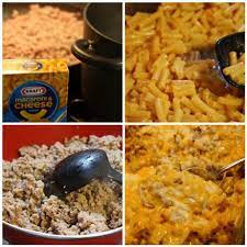 easy mac and beef cerole recipe