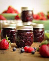 mixed berry jam must love herbs