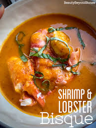 shrimp lobster bisque beautybeyondbones