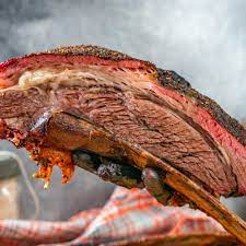 texas style beef ribs on pellet grill