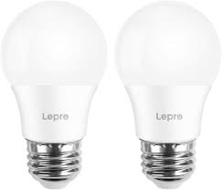 Lepro Led Refrigerator Light Bulb 40w Equivalent A15 E26 Medium Base Non Dimmable 5w 450 Lumens