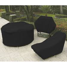 outdoor furniture black vinyl covers