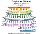 Tropicana Las Vegas Showroom Seating Chart Best Picture Of