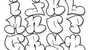 Huruf graffiti a sampai z graffiti urban via graffitiurban.com. Bubble Letters Abjad Grafiti Letter