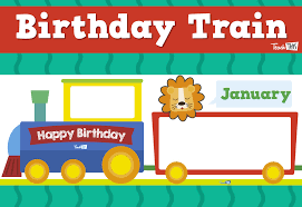 Birthday Train Teacher Resources And Classroom Games