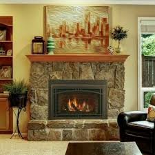 Natural Gas Insert Fireplace Ruby35in