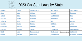 2023 car seat laws let mommy sleep