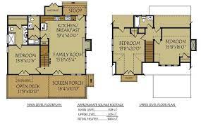 Small Bungalow Cottage House Plan With