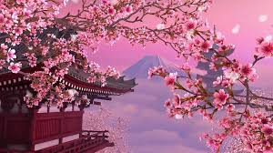 cherry blossom backgrounds anime
