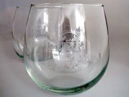 Custom Engrave Stemless Wine Glass