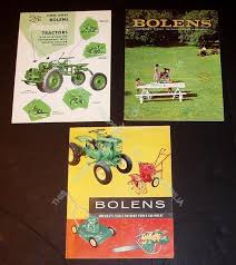 1962 bolens garden tractor lawn mower