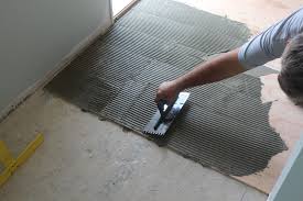 installing a slate tile floor