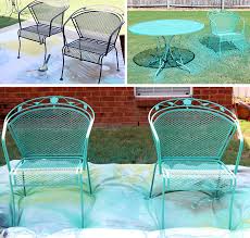 Paint Patio Furniture With Chalk Paint