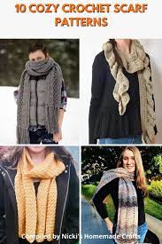10 most por crochet scarf patterns