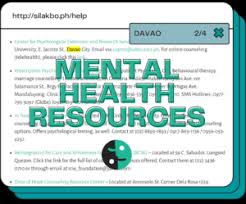 mental health resources silakbo ph