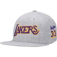 Great gift for los angeles lakers fans 47 brand brings the highest quality nba team gear i purchased this hat for my 9 year old great grandson. Los Angeles Lakers Mitchell Ness Script Snapback Adjustable Hat Heathered Gray