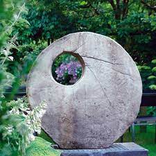 Large Modern Stone Sculpture For Garden