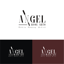 logo design for angel rose arts